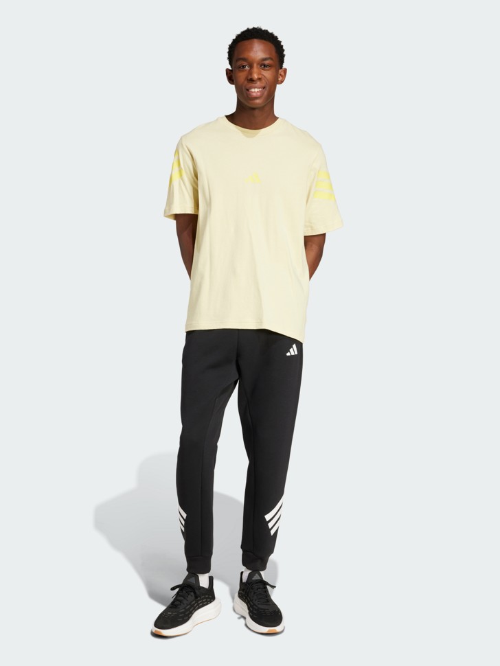 Футболка чоловіча Adidas M FI 3S REG T жовта JD4871 изображение 7