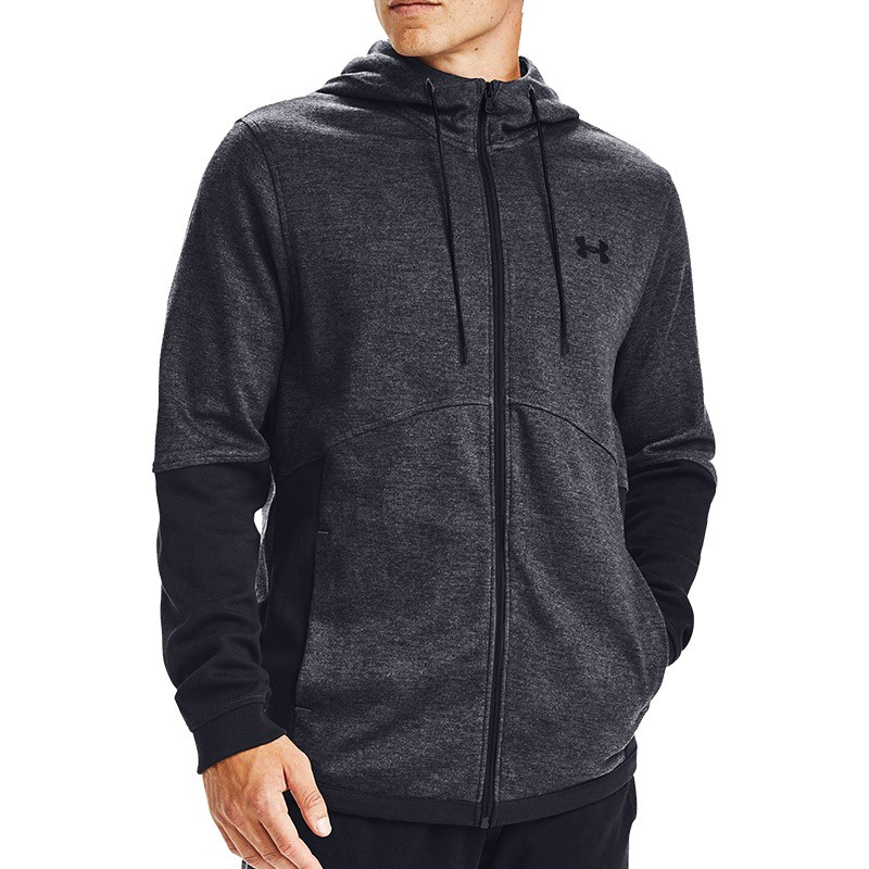 Толстовка мужская Under Armour DOUBLE KNIT FZ серая 1352012-012 — фото 3