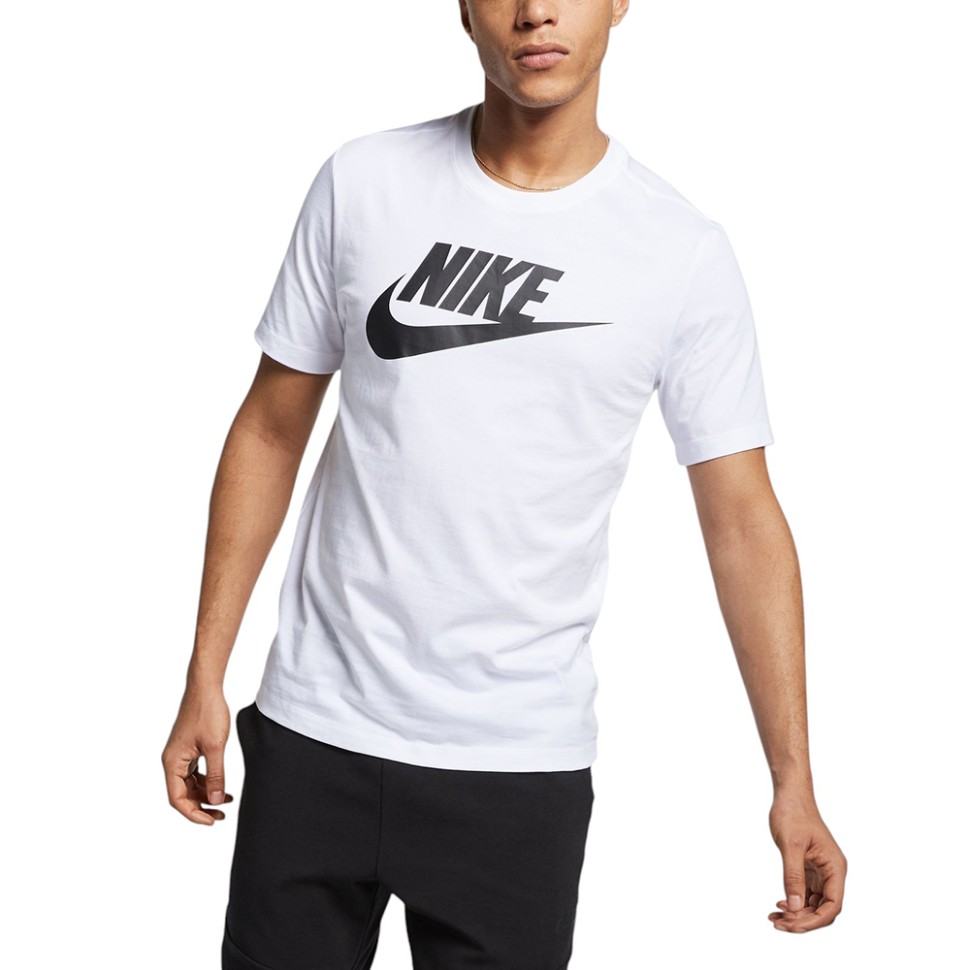Футболка чоловіча Nike M NSW TEE ICON FUTURA біла AR5004-101 изображение 1