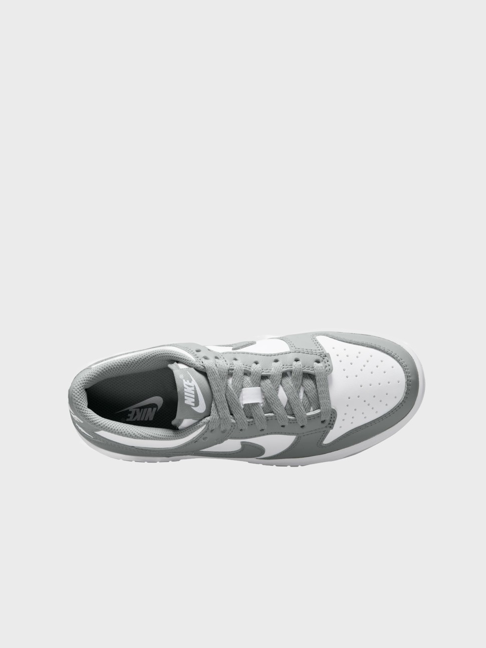 Кроссовки женские Nike DUNK LOW BG серые FB9109-123 — фото 7