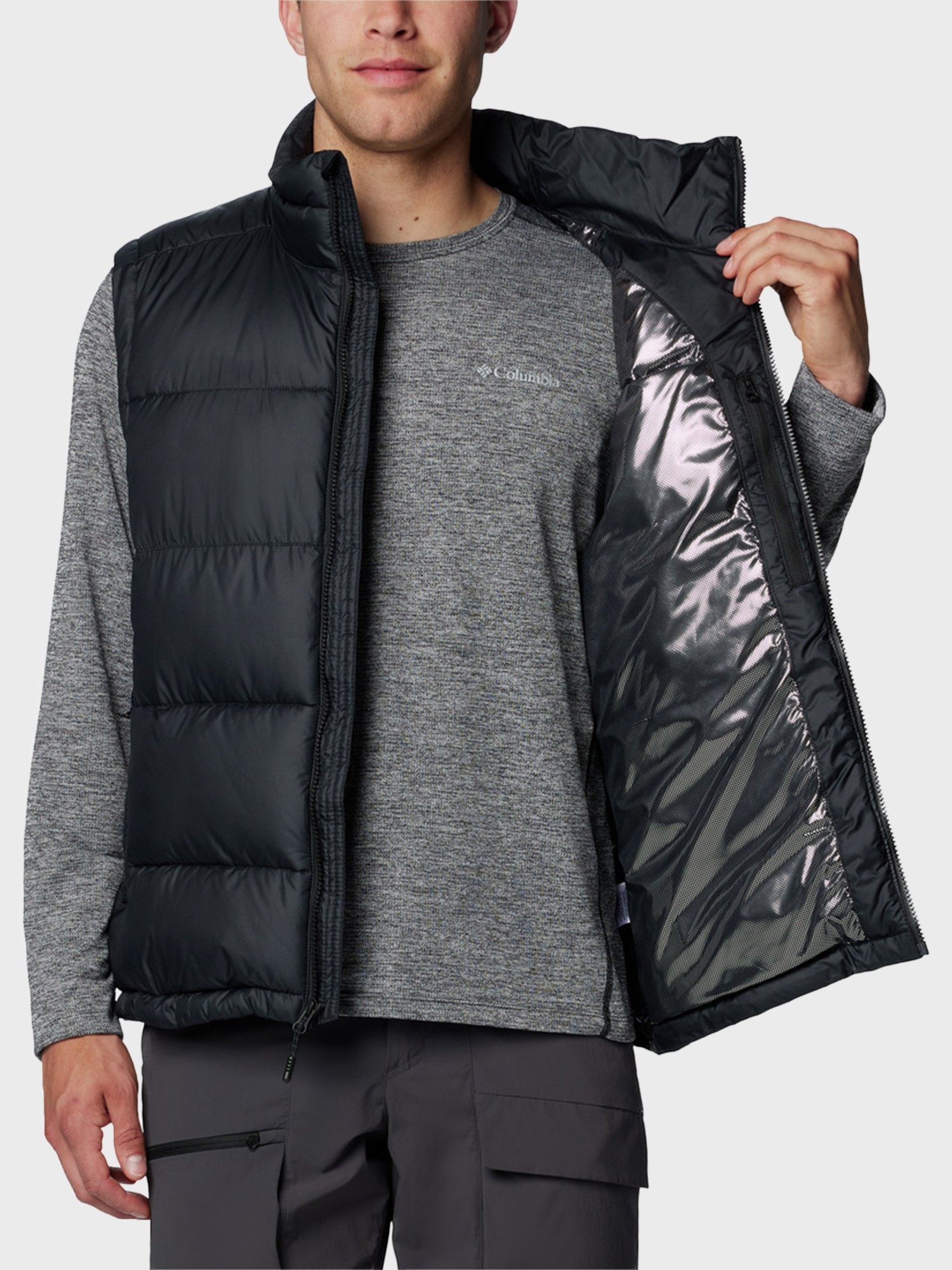 Жилет чоловічий Columbia Pike Lake™ II Vest чорний 2050951-012 изображение 6