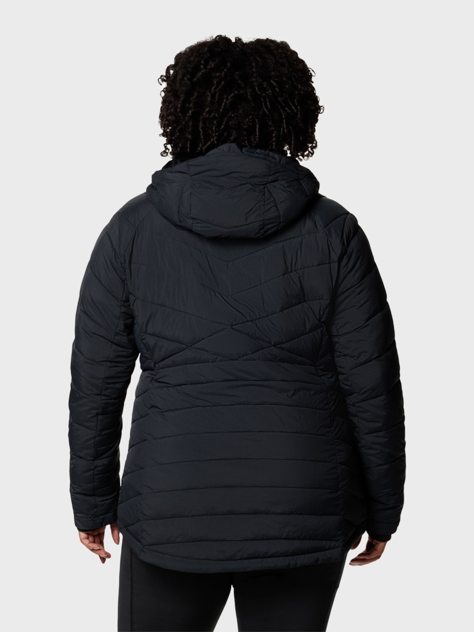 Куртка жіноча Columbia Joy Peak™ II Hooded Jacket чорна 2089042-010 — фото 4