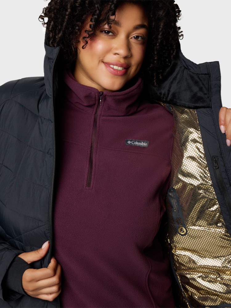 Куртка женская Columbia Joy Peak™ II Hooded Jacket черная 2089042-010 изображение 5