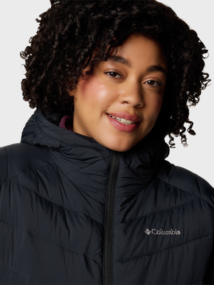 Куртка женская Columbia Joy Peak™ II Hooded Jacket черная 2089042-010 изображение 6