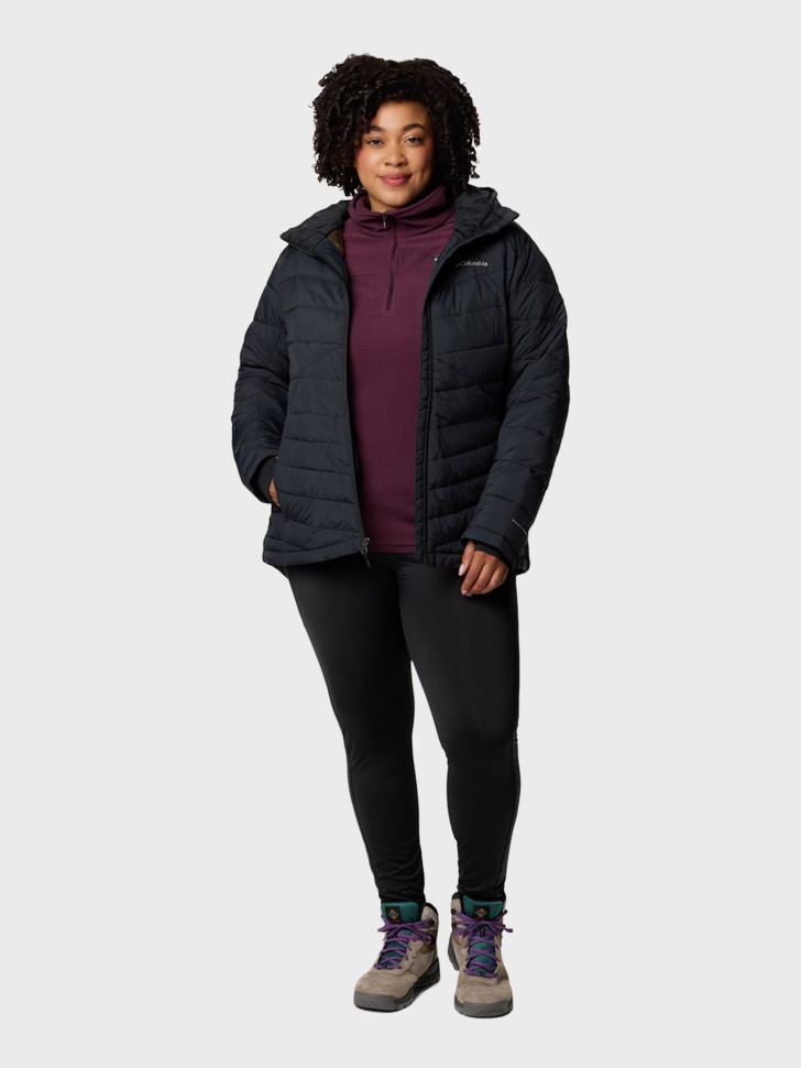 Куртка женская Columbia Joy Peak™ II Hooded Jacket черная 2089042-010 изображение 9