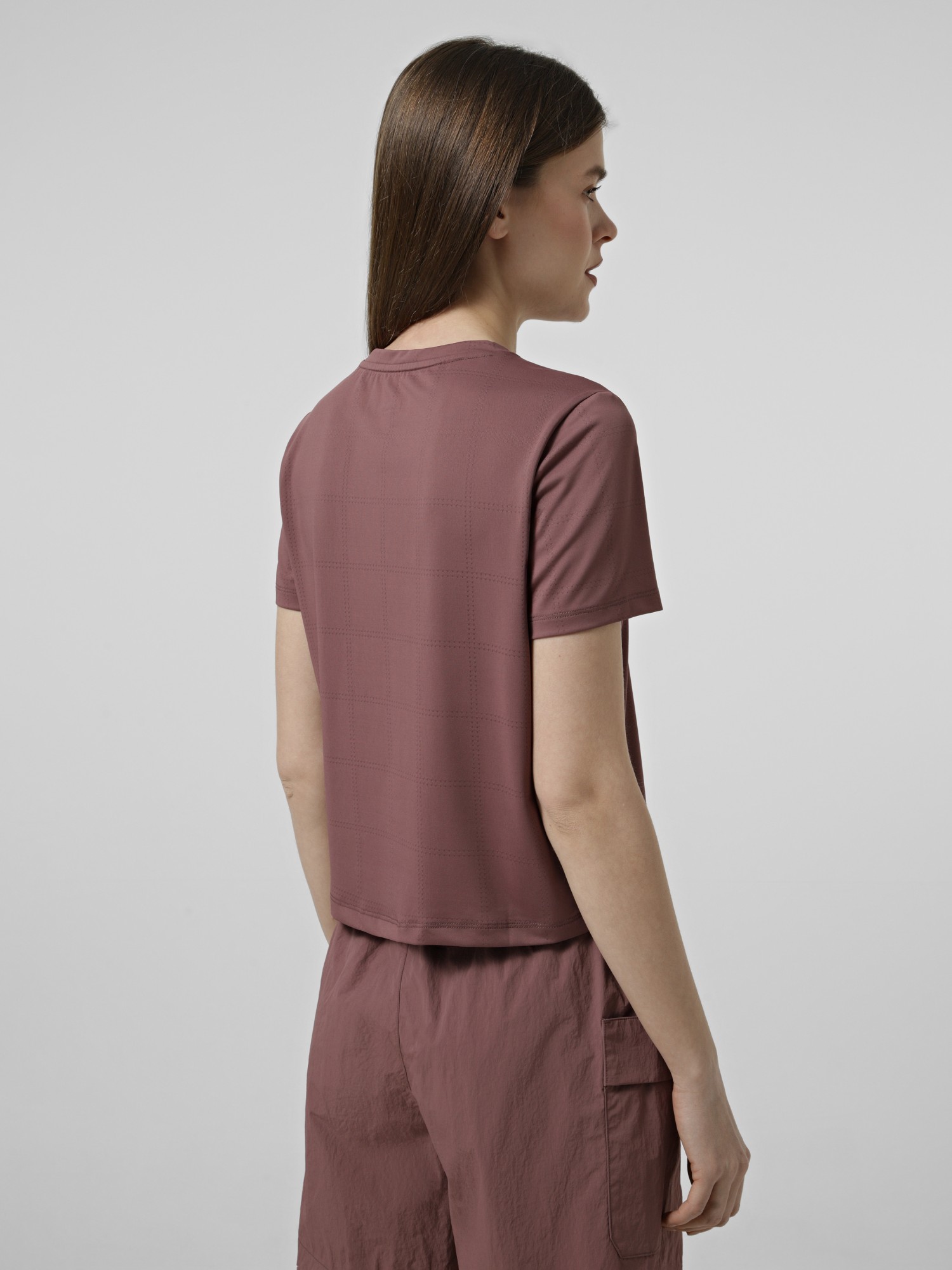 Футболка жіноча Larum Ayla бордова 172604-670 изображение 3