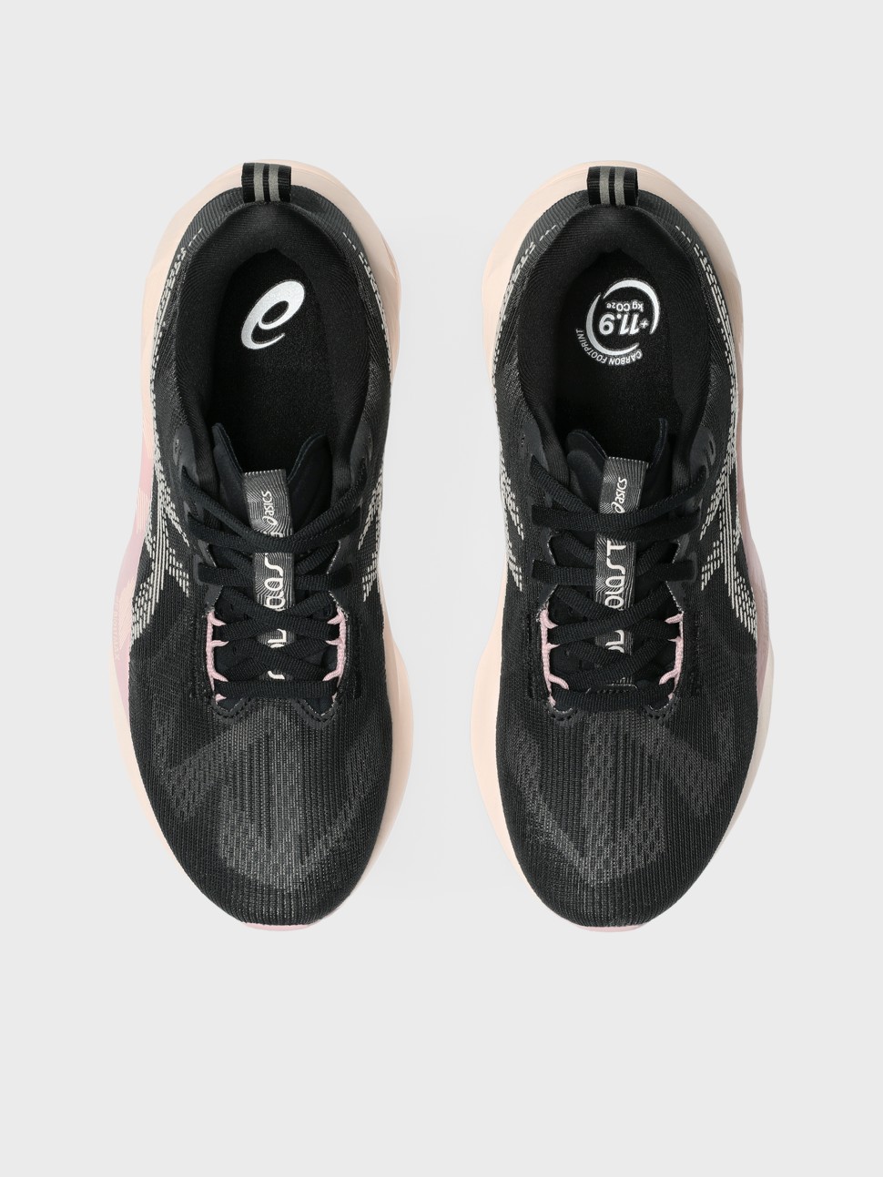 Кросівки жіночі Asics NOVABLAST 5 чорні 1012B765-003 — фото 6