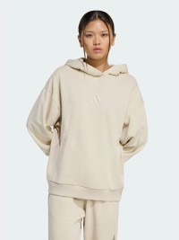 Толстовка жіноча Adidas W ALL SZN FT HD бежева JY7784 изображение 2