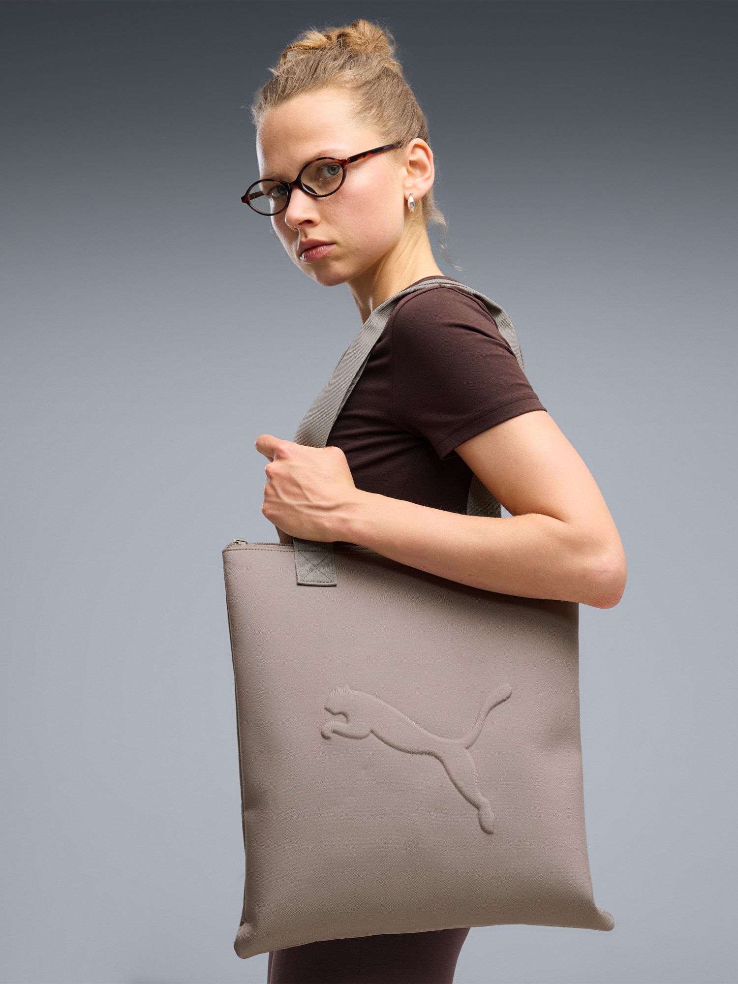 Сумка Puma BUZZ Tote бежева 09115720 изображение 5