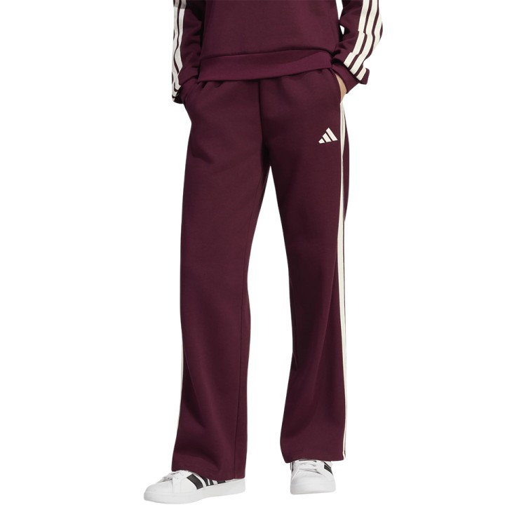 Штани жіночі Adidas W 3S FL OH PT бордові KZ2084 изображение 1