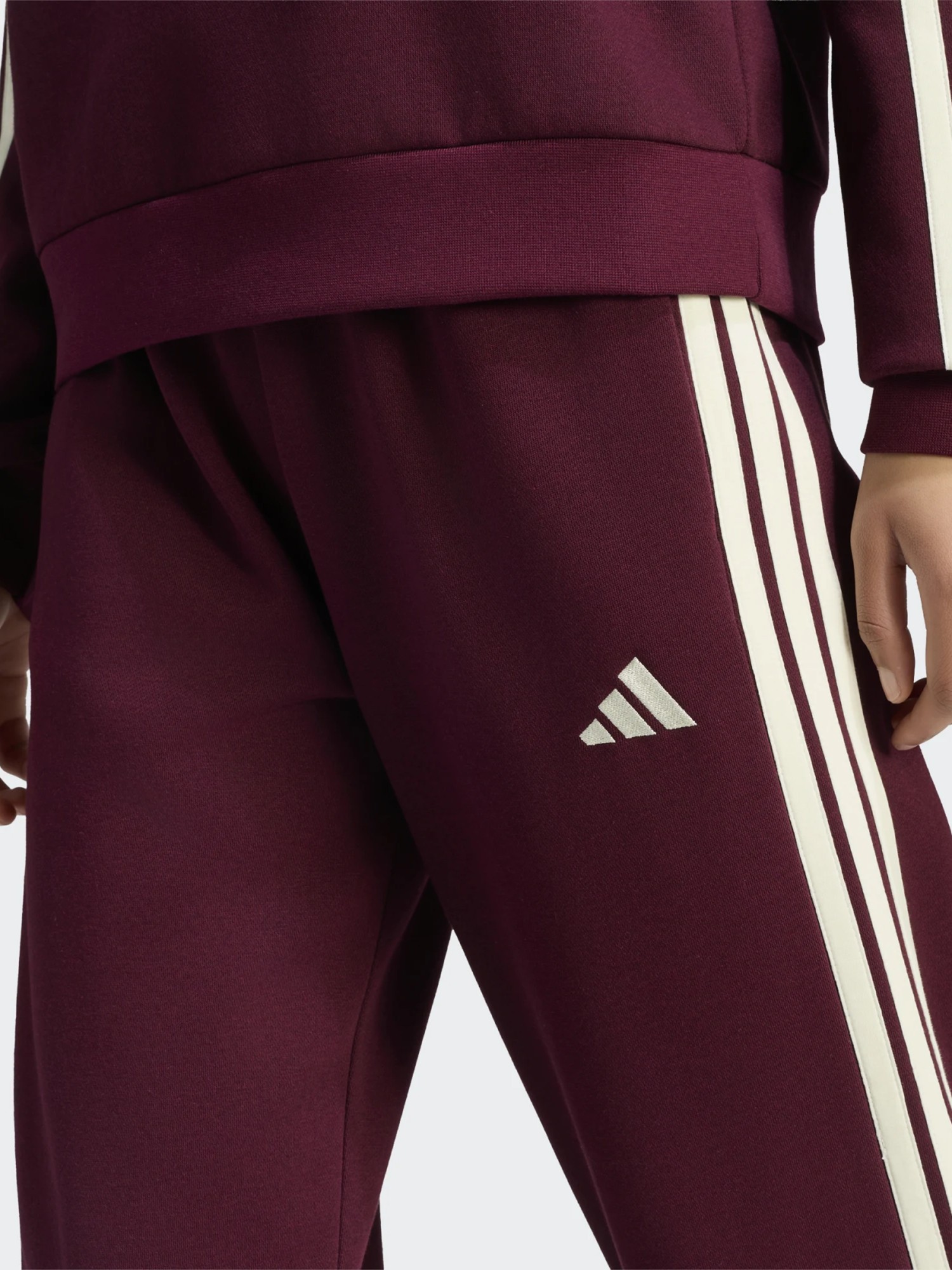 Штани жіночі Adidas W 3S FL OH PT бордові KZ2084 изображение 4