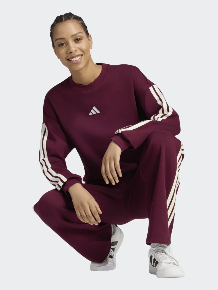 Штани жіночі Adidas W 3S FL OH PT бордові KZ2084 изображение 6