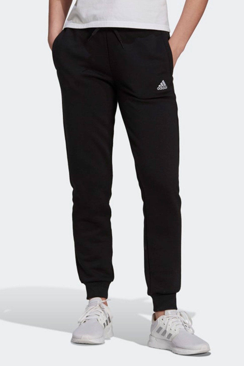 Штани жіночі Adidas W Lin Fl C Pt чорні GM5547  — фото 2