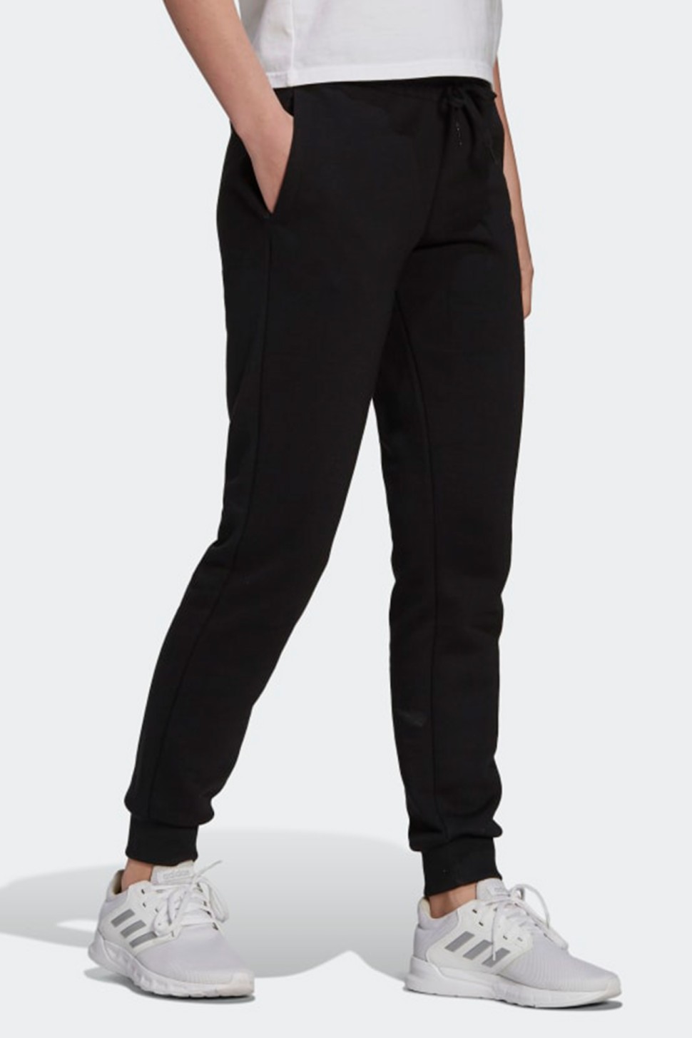 Штани жіночі Adidas W Lin Fl C Pt чорні GM5547  — фото 4