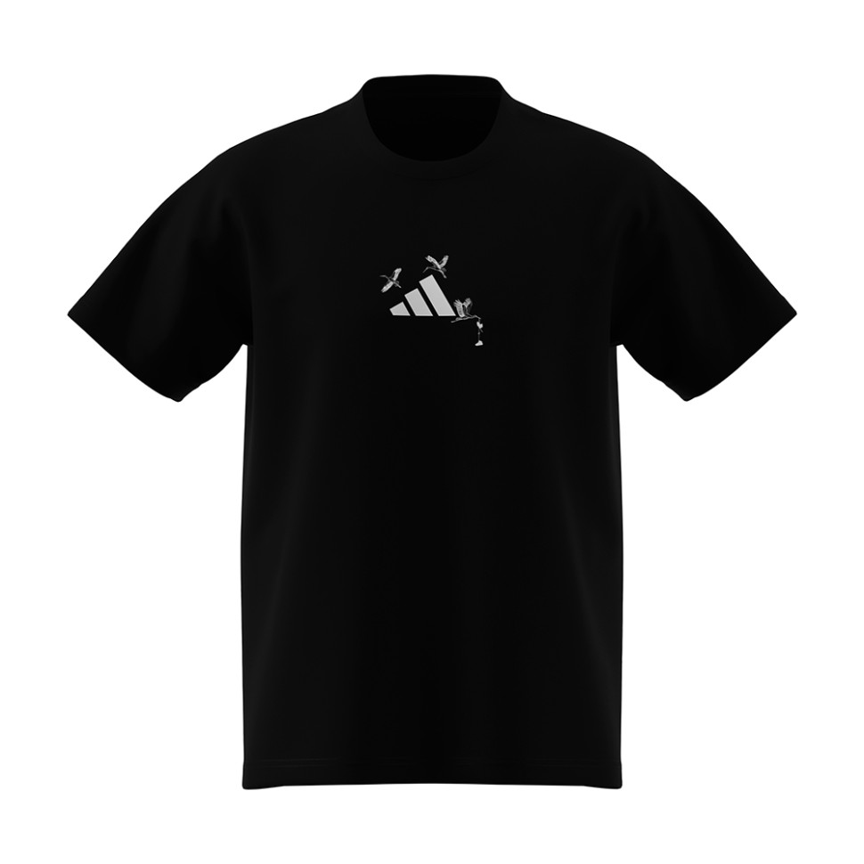 Футболка Adidas UKRAINE STORK черная LF2631 — Sport City Футболка Adidas UKRAINE STORK черная LF2631