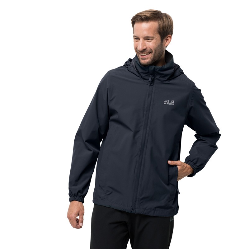 Ветровка мужская Jack Wolfskin черная 1111141-1010 изображение 3