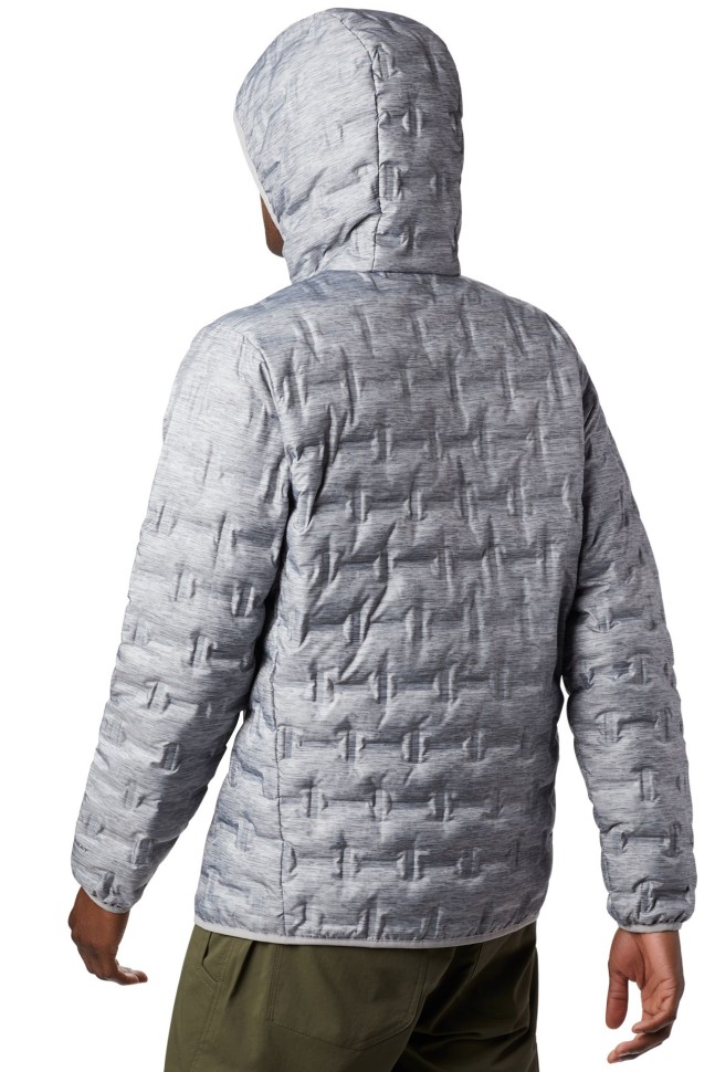 Куртка пуховая мужская Columbia Delta Ridge серая 1875892-039 изображение 3