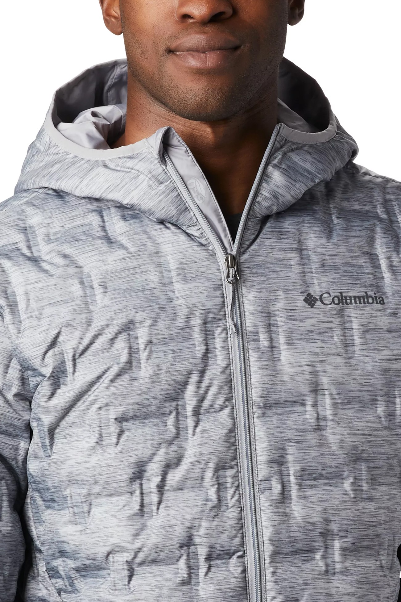 Куртка пуховая мужская Columbia Delta Ridge серая 1875892-039 изображение 4