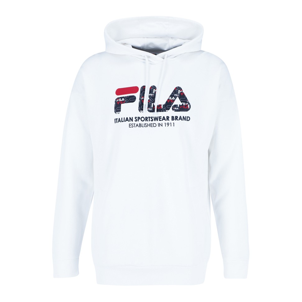 Толстовка чоловіча Fila біла 110553-00 — фото 1