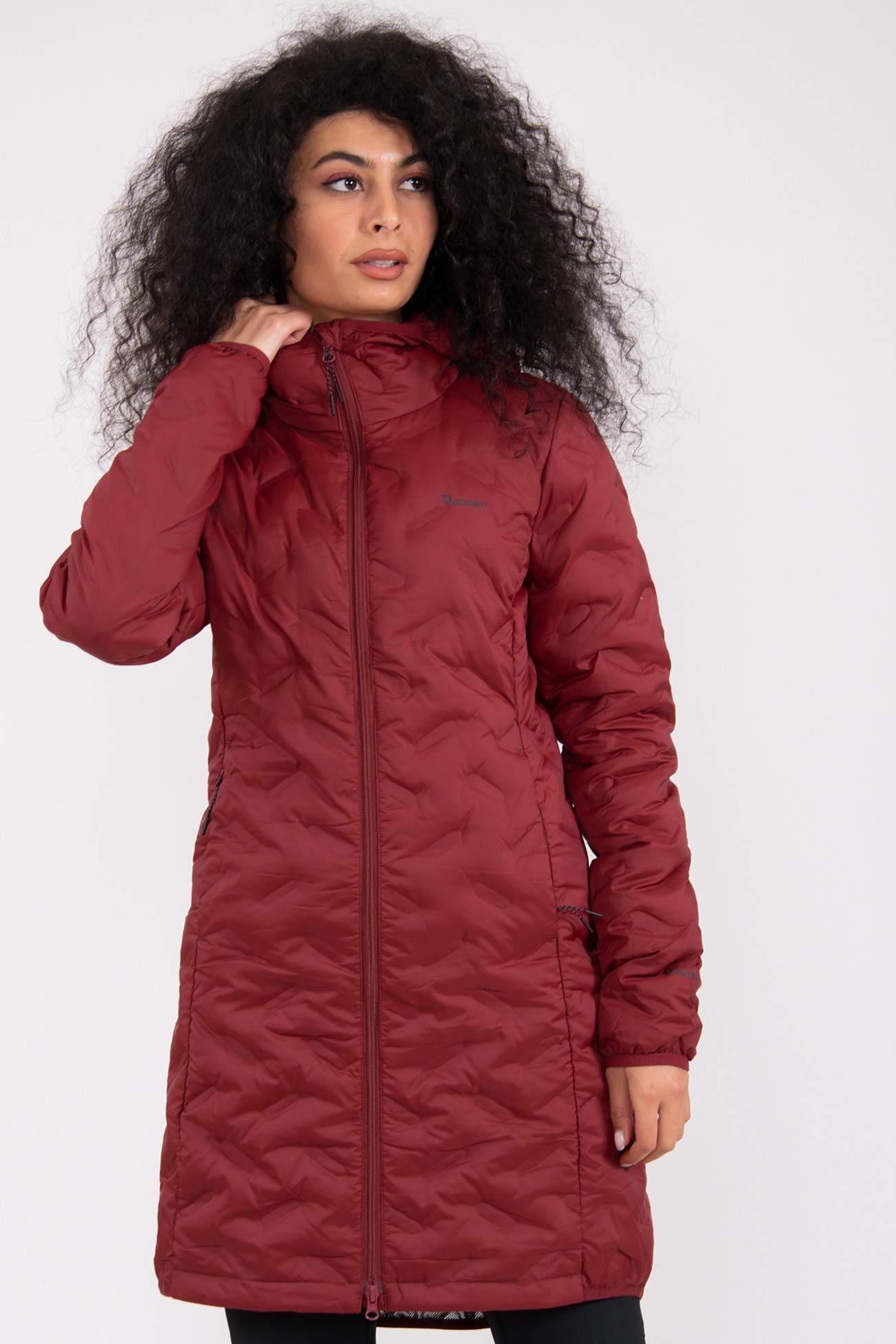 Куртка пуховая женская Radder Ambler бордовая 122130-650 изображение 2
