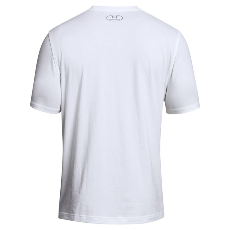 Футболка мужская Under Armour Ua Boxed Sportstyle Ss белая 1305660-100 изображение 2
