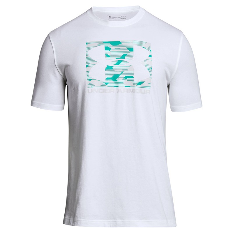 Футболка мужская Under Armour Ua Boxed Sportstyle Ss белая 1305660-100 — фото 3