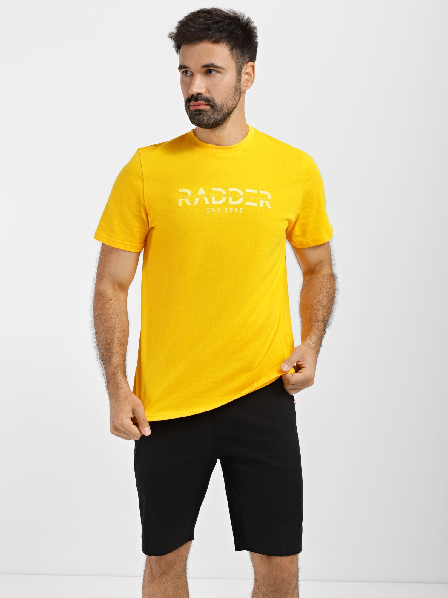 Футболка мужская Radder Kango желтая 992200-710  изображение 2