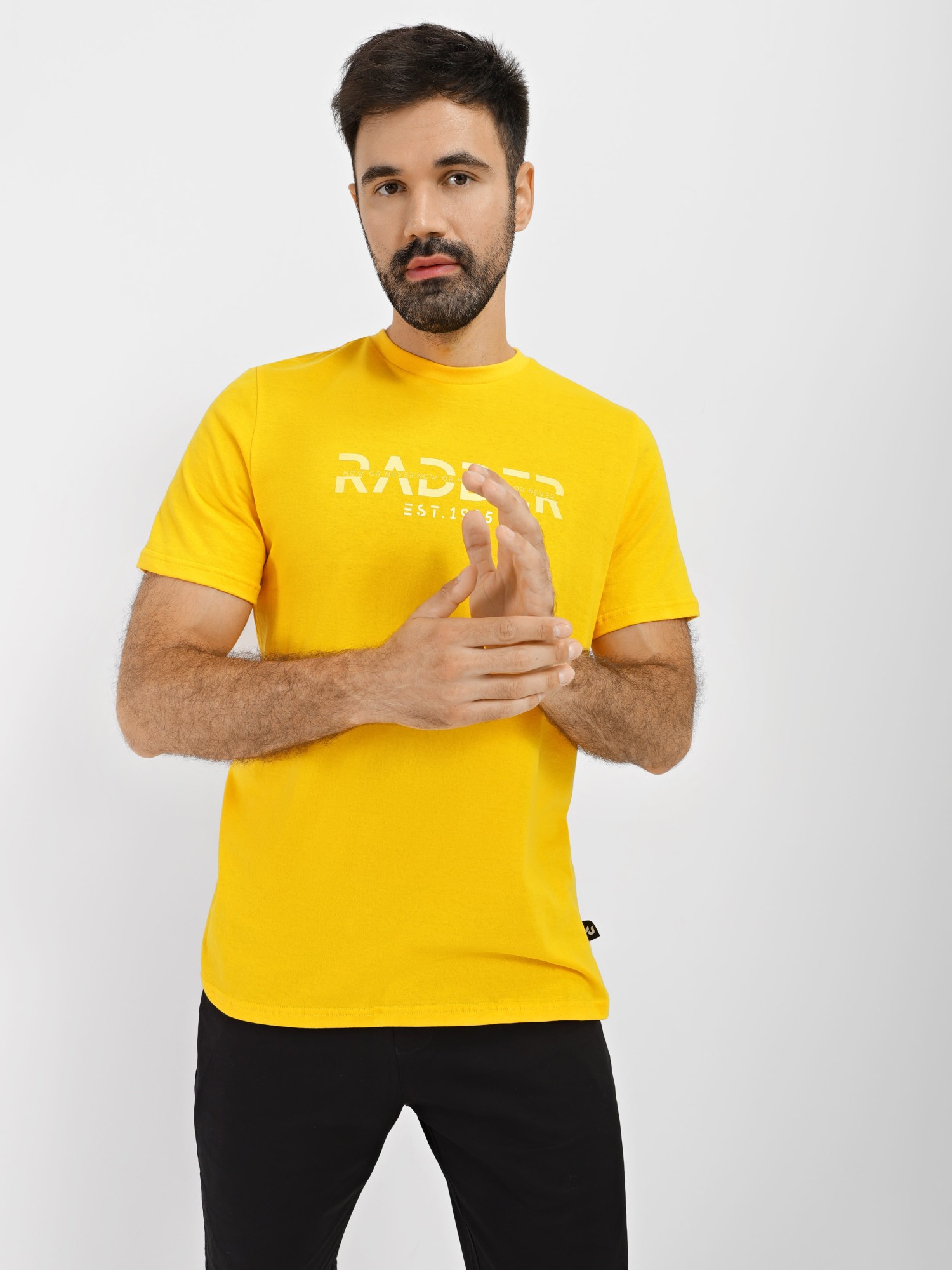 Футболка мужская Radder Kango желтая 992200-710  изображение 6