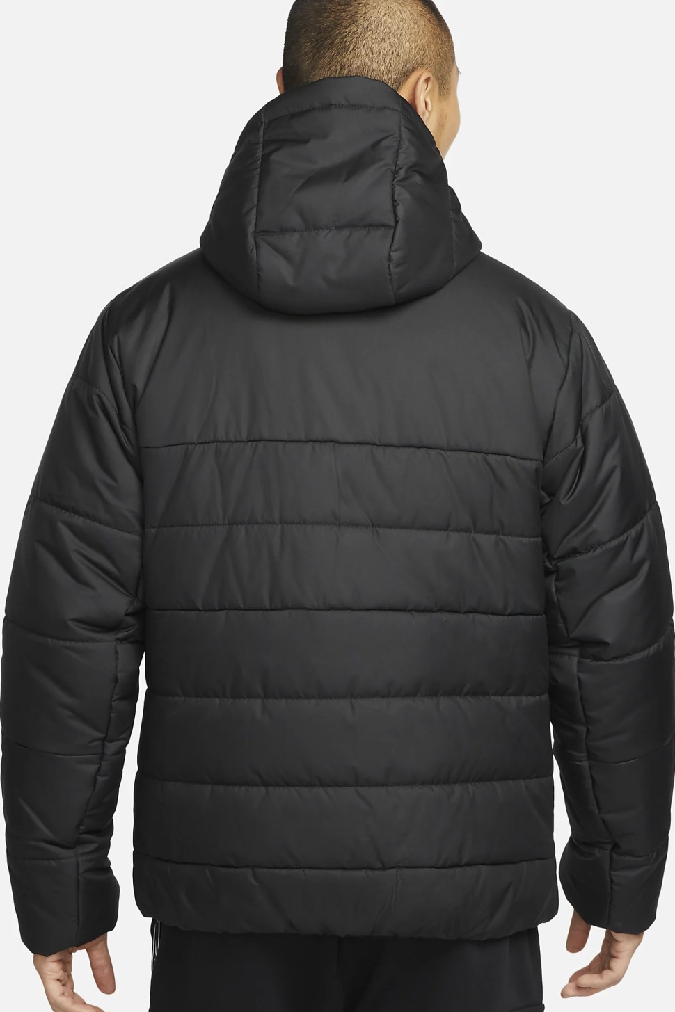 Куртка чоловіча Nike M Nsw Repeat Syn Fill Jkt чорна DX2037-010 — фото 3