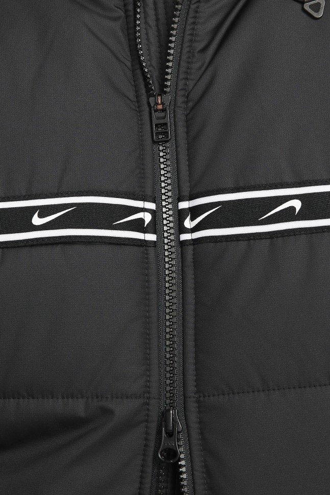 Куртка чоловіча Nike M Nsw Repeat Syn Fill Jkt чорна DX2037-010 изображение 7