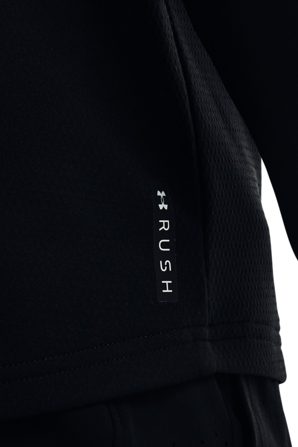 Чоловіча толстовка Under Armour UA Rush All Purpose Hoodie чорна 1370450-001 — фото 5