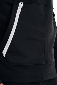 Чоловіча толстовка Under Armour UA Rush All Purpose Hoodie чорна 1370450-001 изображение 6