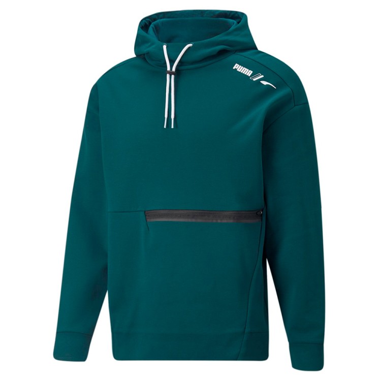 Толстовка мужская Puma RAD/CAL Hoodie зеленая 84977924 изображение 1