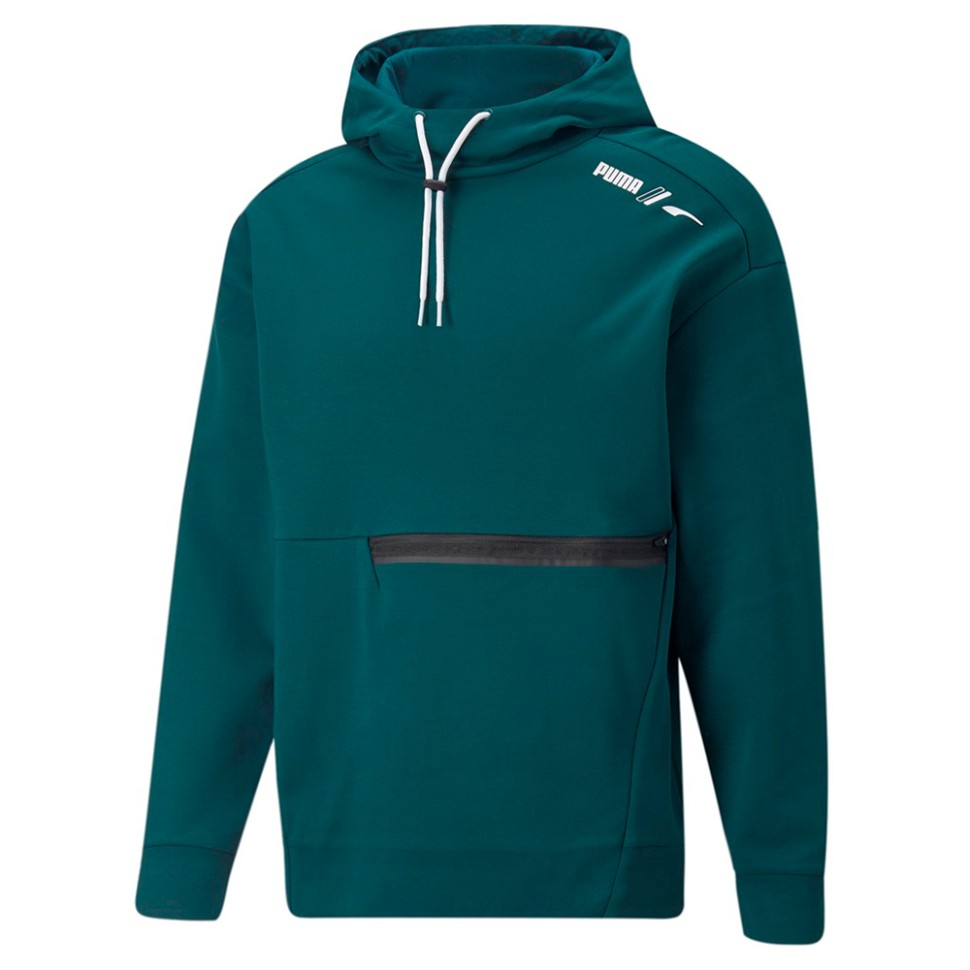 Толстовка мужская Puma RAD/CAL Hoodie зеленая 84977924 изображение 1