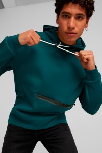 Толстовка мужская Puma RAD/CAL Hoodie зеленая 84977924 изображение 2