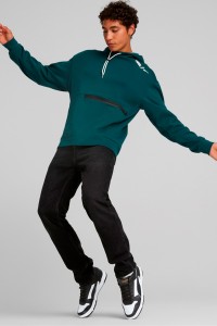 Толстовка мужская Puma RAD/CAL Hoodie зеленая 84977924 изображение 4