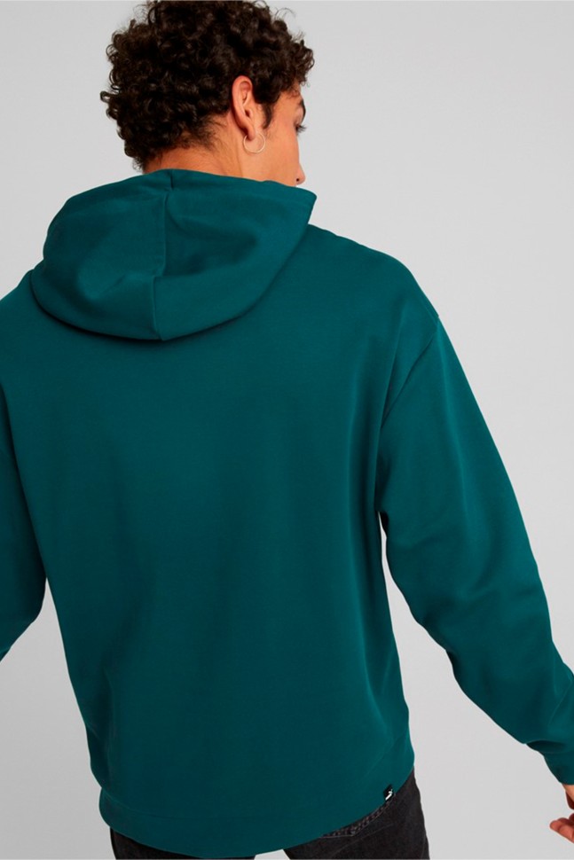 Толстовка мужская Puma RAD/CAL Hoodie зеленая 84977924 изображение 6