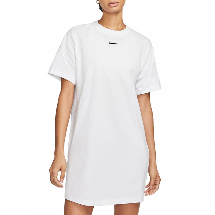 Сукня жіноча Nike W NSW ESSNTL SS DRESS TSHRT біла DV7882-100 изображение 1