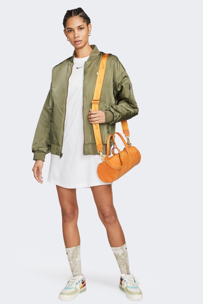 Сукня жіноча Nike W NSW ESSNTL SS DRESS TSHRT біла DV7882-100 изображение 4
