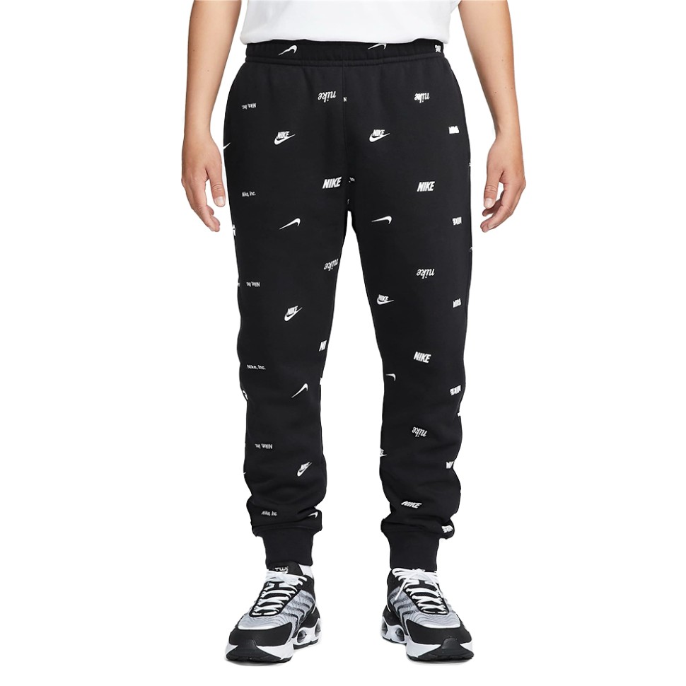 Брюки мужские Nike M NK CLUB+ BB  JGGR AOP черные FB7437-011 изображение 1