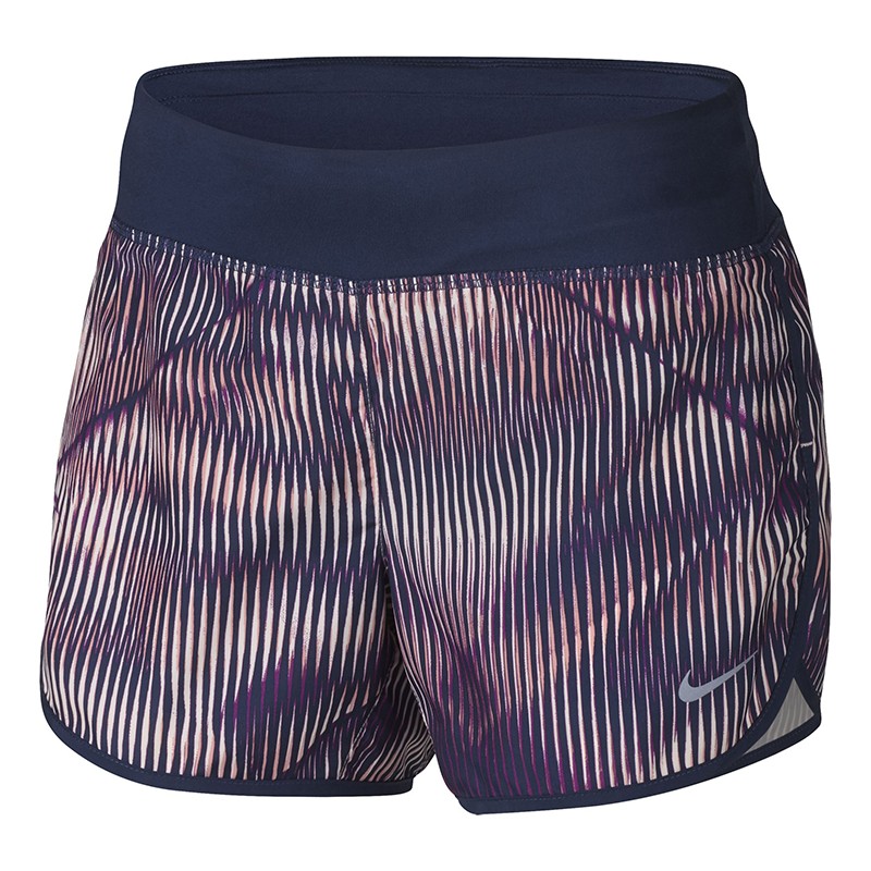 Шорты женские Nike DRY  RIVAL AOP1 фиолетовые 859922-658 — фото 1