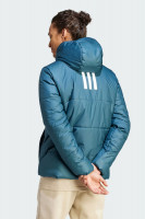 Куртка чоловіча Adidas BSC HOOD INS J бірюзова IK0512 изображение 3