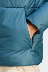 Куртка чоловіча Adidas BSC HOOD INS J бірюзова IK0512 изображение 5