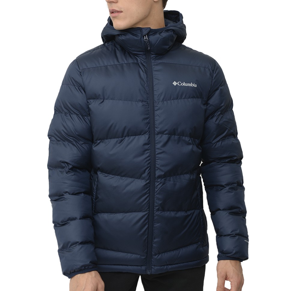 Куртка чоловіча Columbia Fivemile Butte™ Hooded Jacket синя 1864204-464 — фото 1
