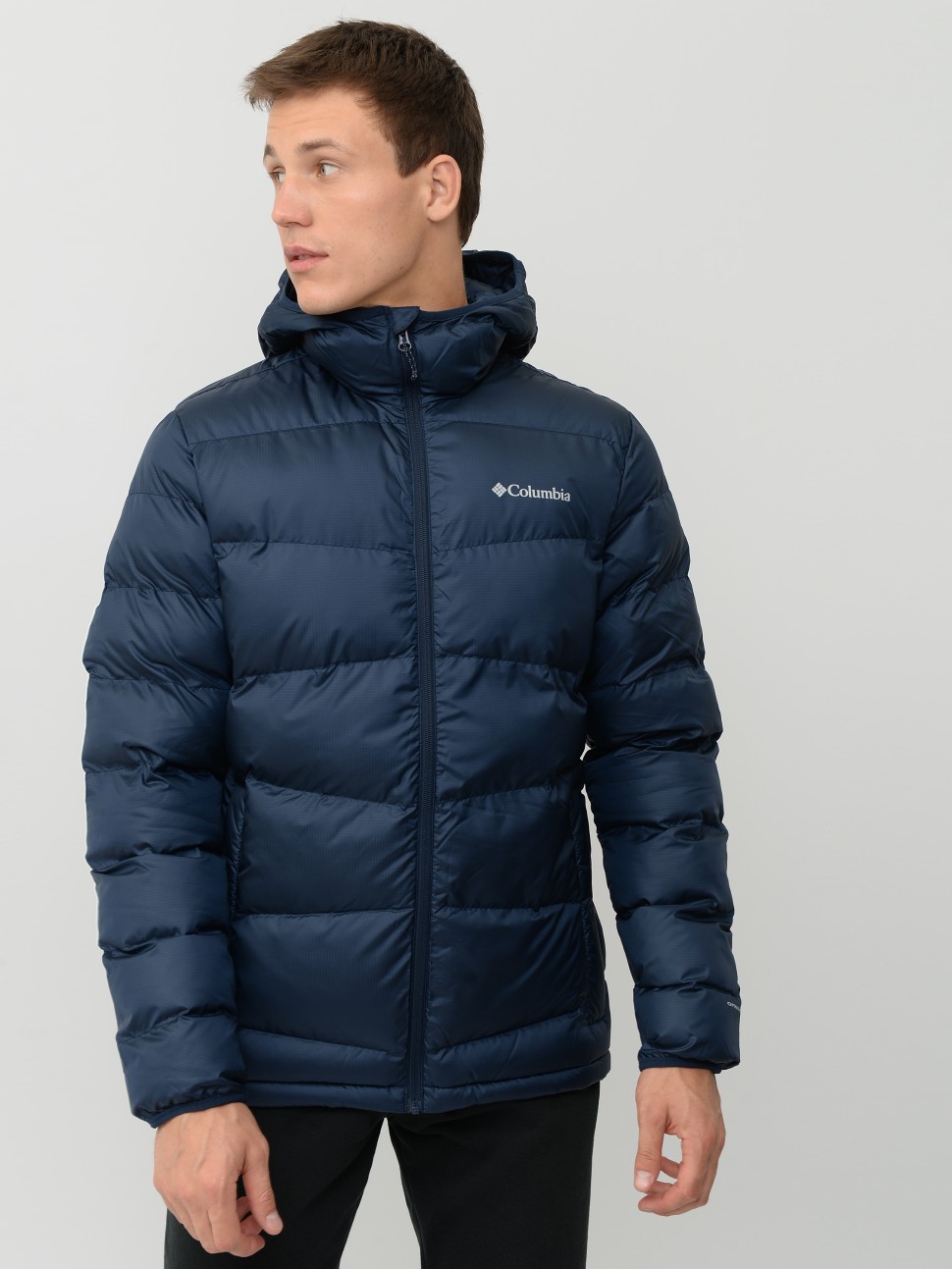 Куртка чоловіча Columbia Fivemile Butte™ Hooded Jacket синя 1864204-464 — фото 2
