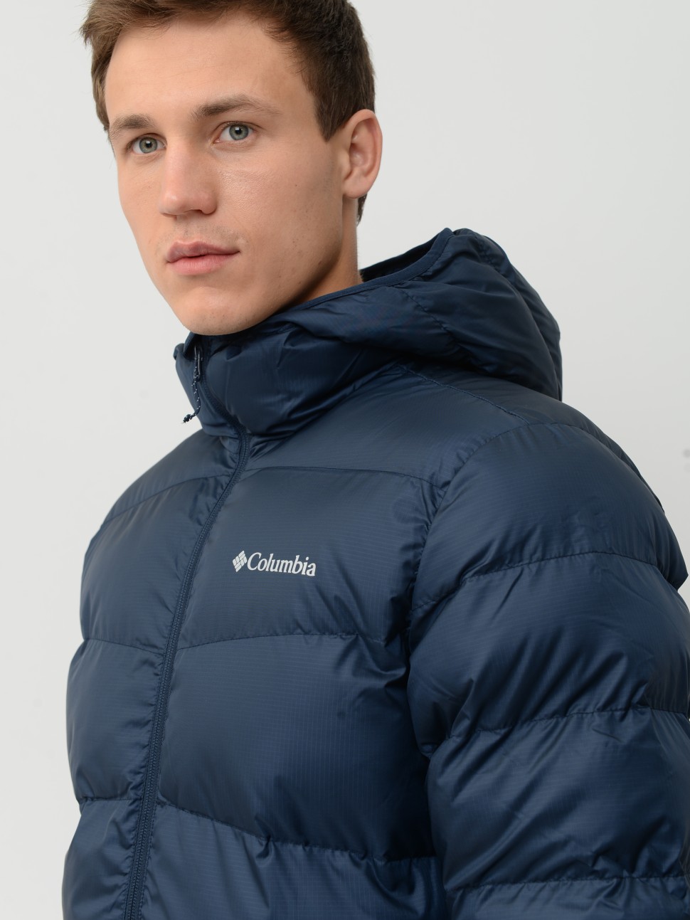 Куртка чоловіча Columbia Fivemile Butte™ Hooded Jacket синя 1864204-464 — фото 4