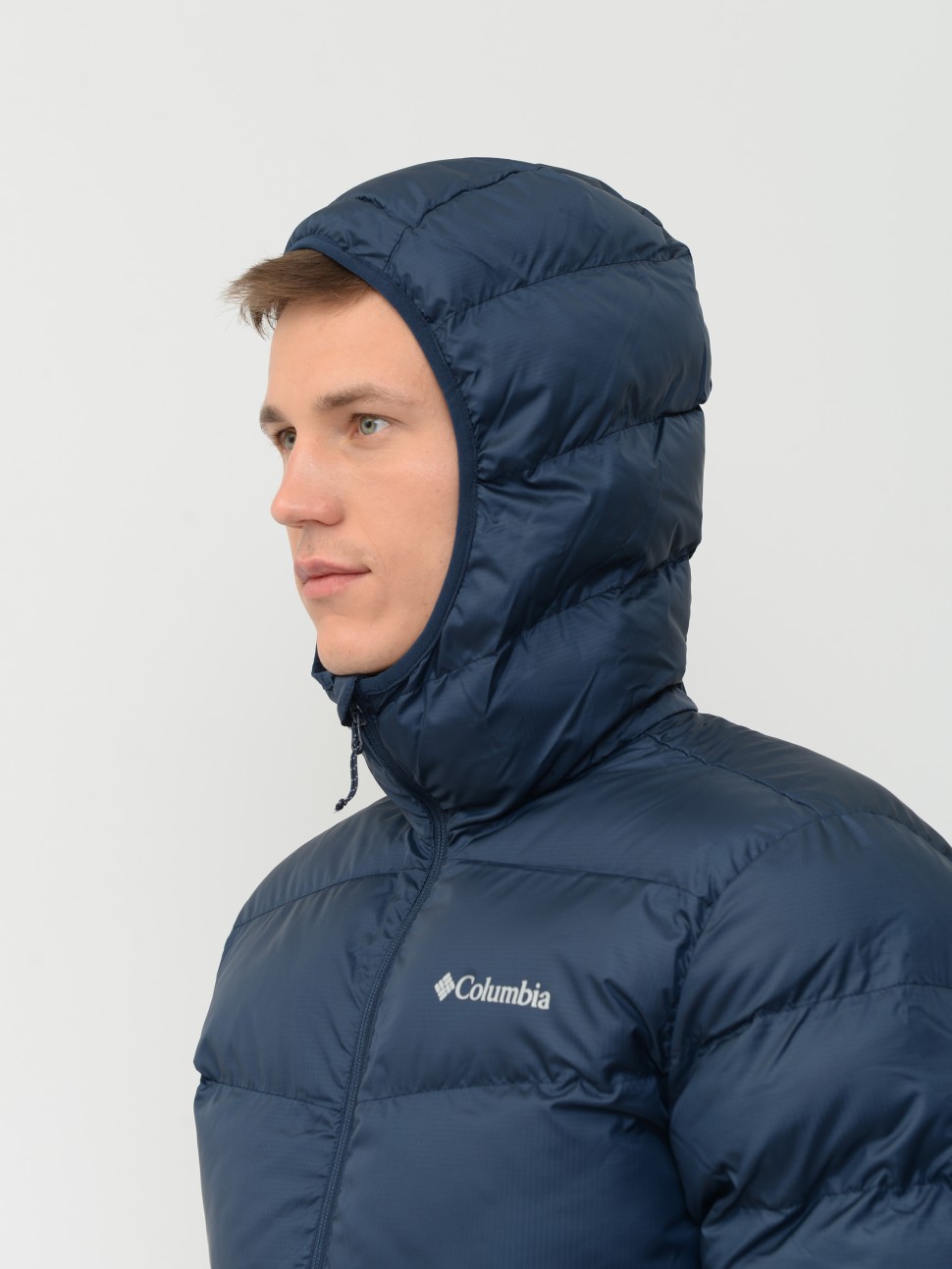 Куртка чоловіча Columbia Fivemile Butte™ Hooded Jacket синя 1864204-464 — фото 7