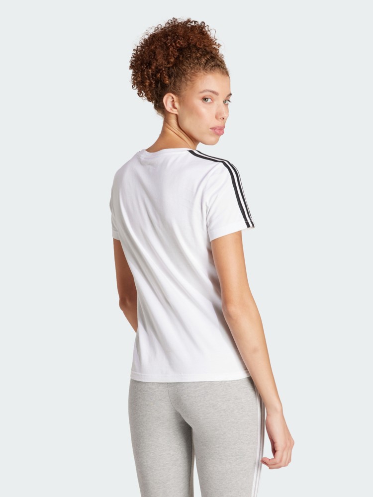 Футболка жіноча Adidas W 3S T біла GL0783 изображение 4
