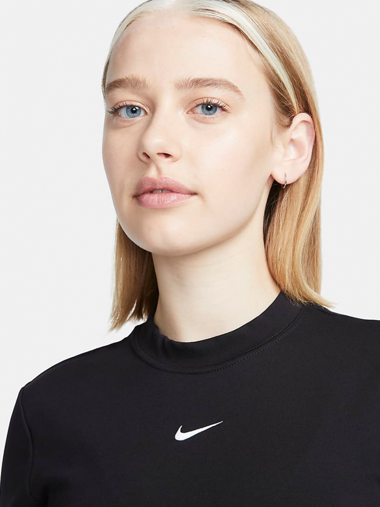 Платье женское Nike W NSW ESSNTL MIDI DRESS черное DV7878-010 изображение 4