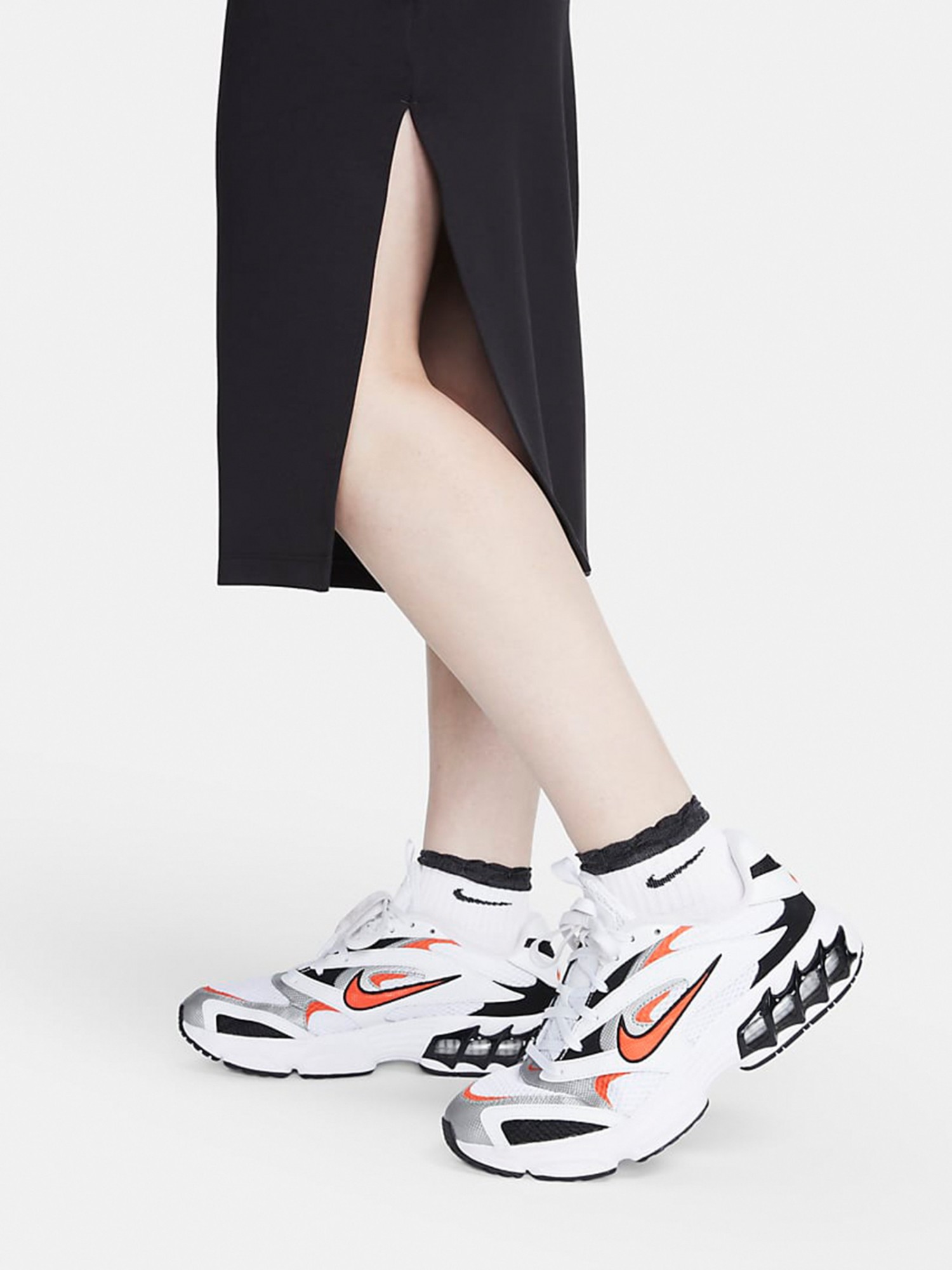 Платье женское Nike W NSW ESSNTL MIDI DRESS черное DV7878-010 изображение 6